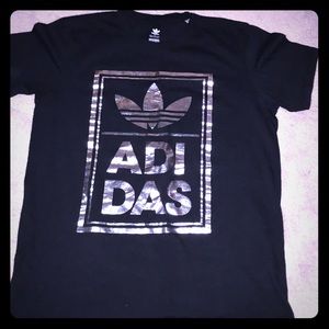 Black Adidas tshirt